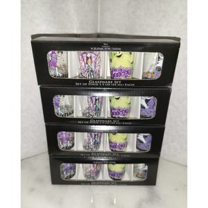 Disney Nightmare before Christmas 1.5 oz shot glasses